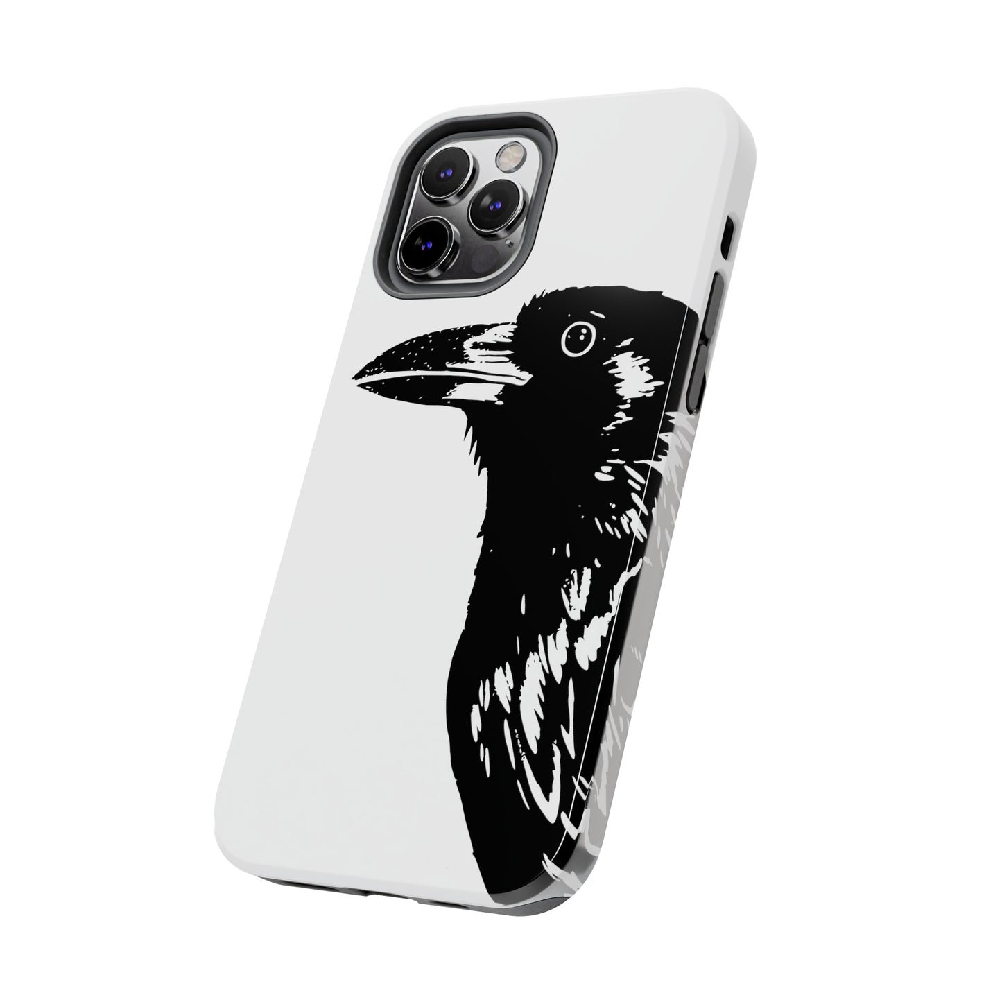 Minimalist Raven Guard Phone Case