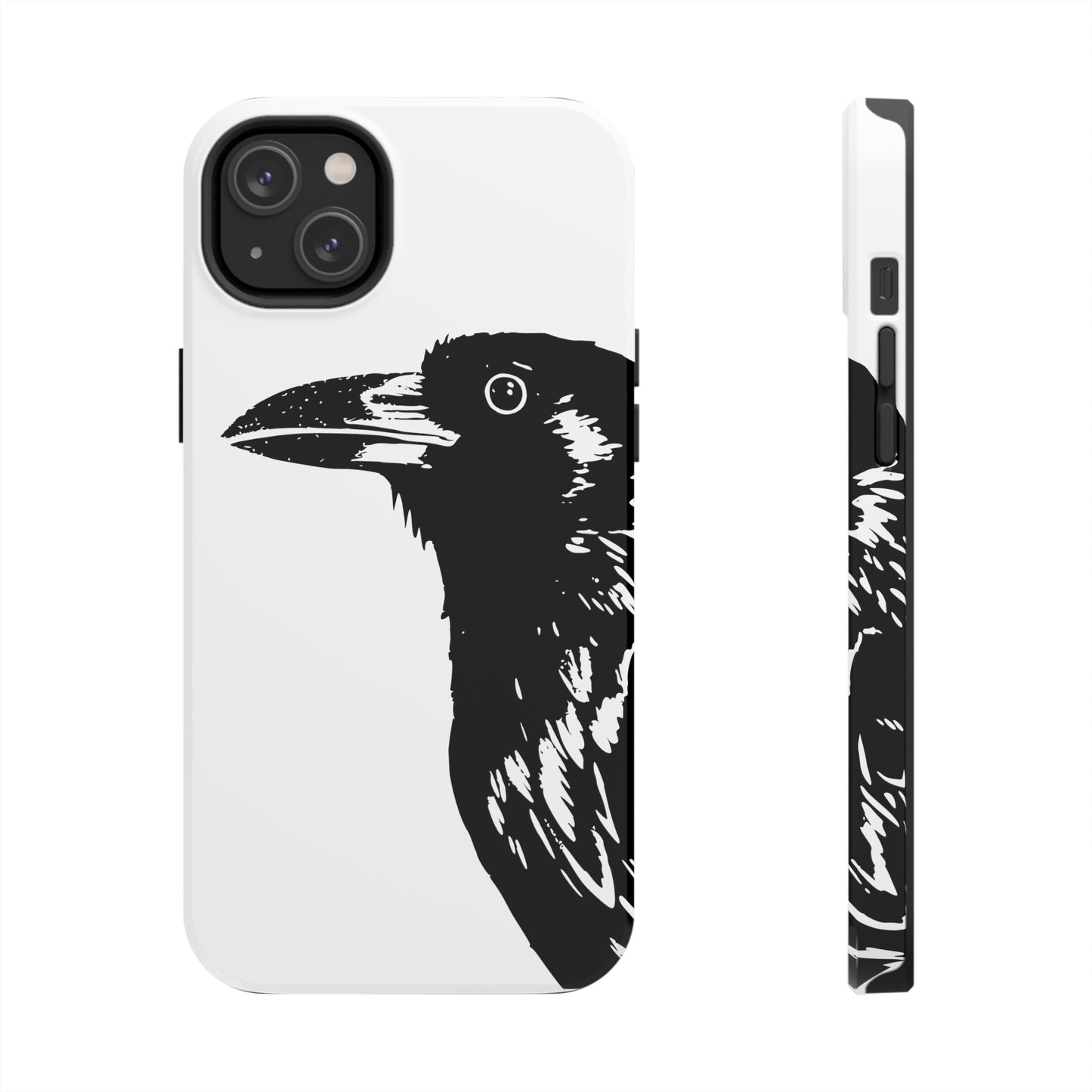 Minimalist Raven Guard Phone Case