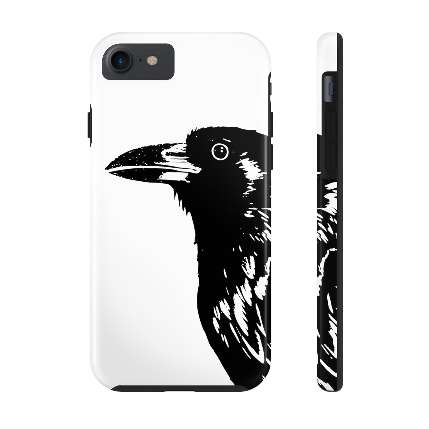 Minimalist Raven Guard Phone Case