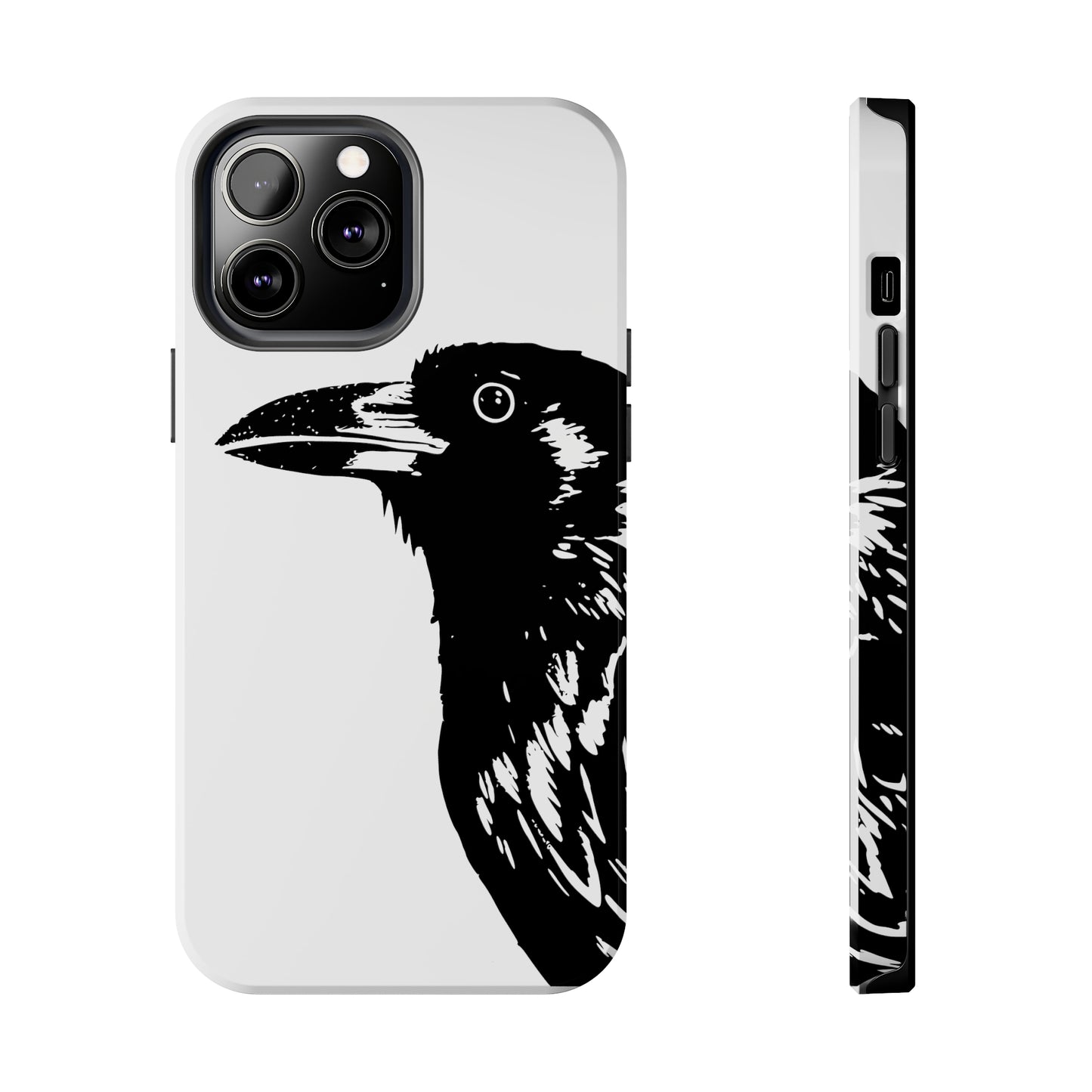 Minimalist Raven Guard Phone Case