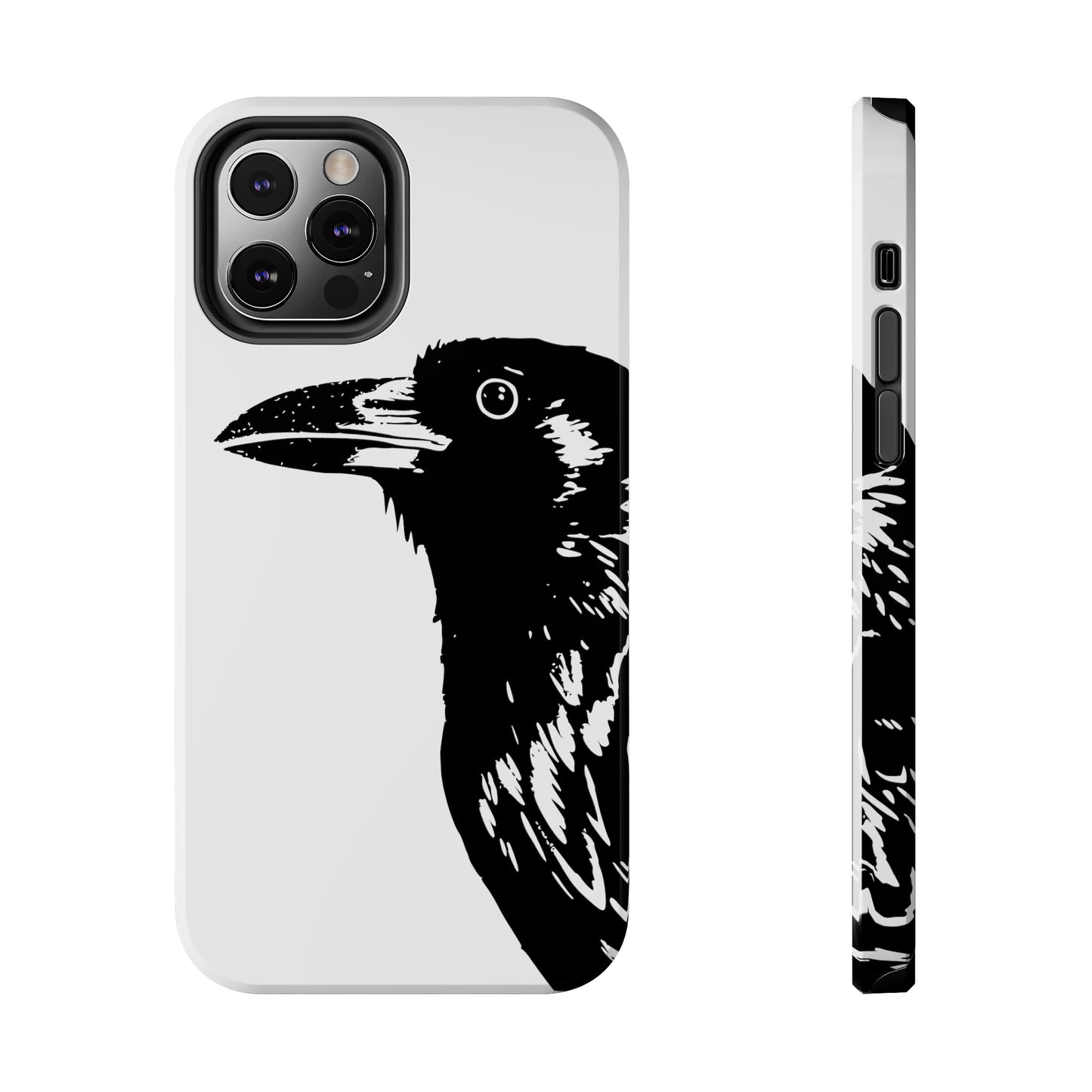 Minimalist Raven Guard Phone Case