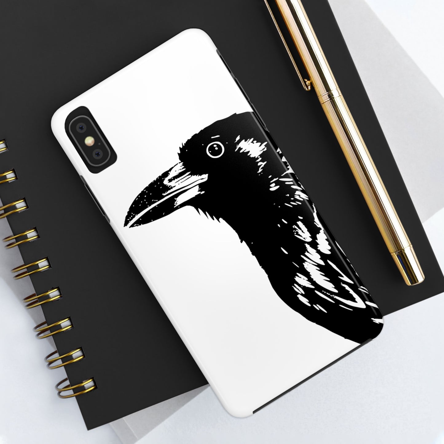 Minimalist Raven Guard Phone Case