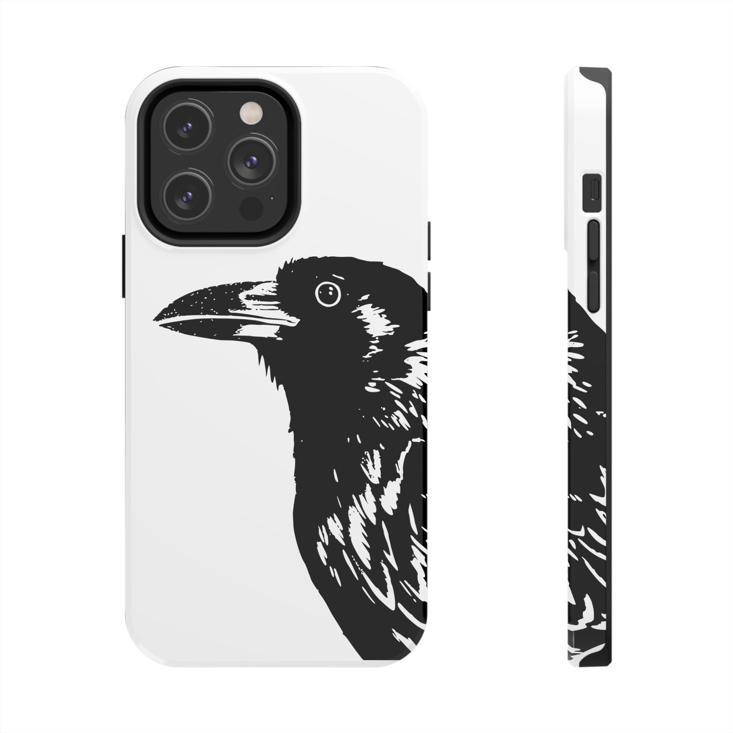 Minimalist Raven Guard Phone Case