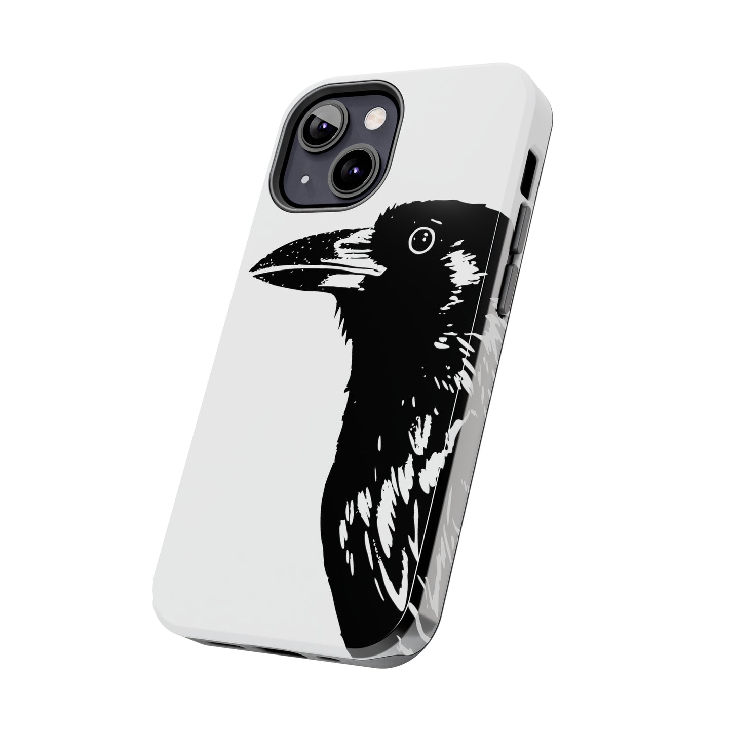 Minimalist Raven Guard Phone Case