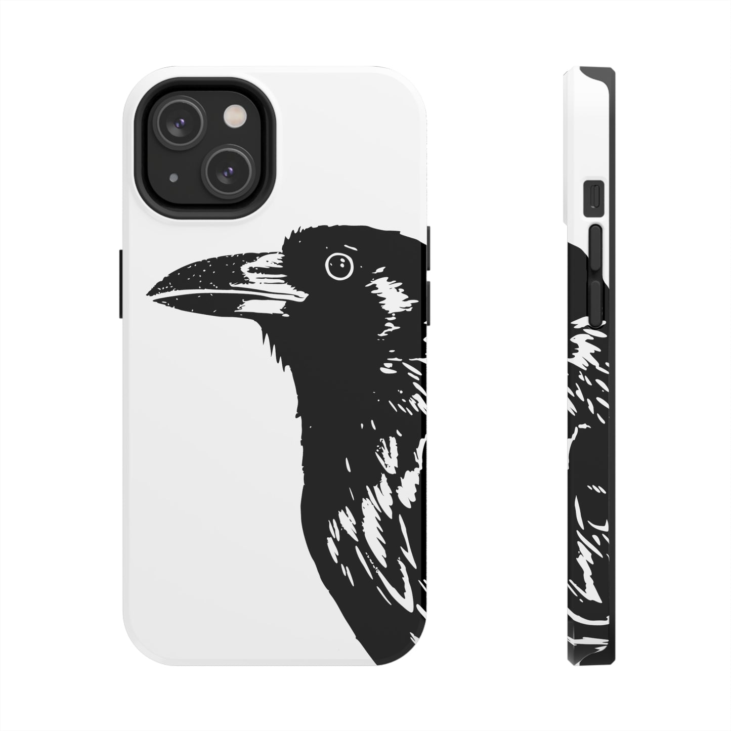 Minimalist Raven Guard Phone Case