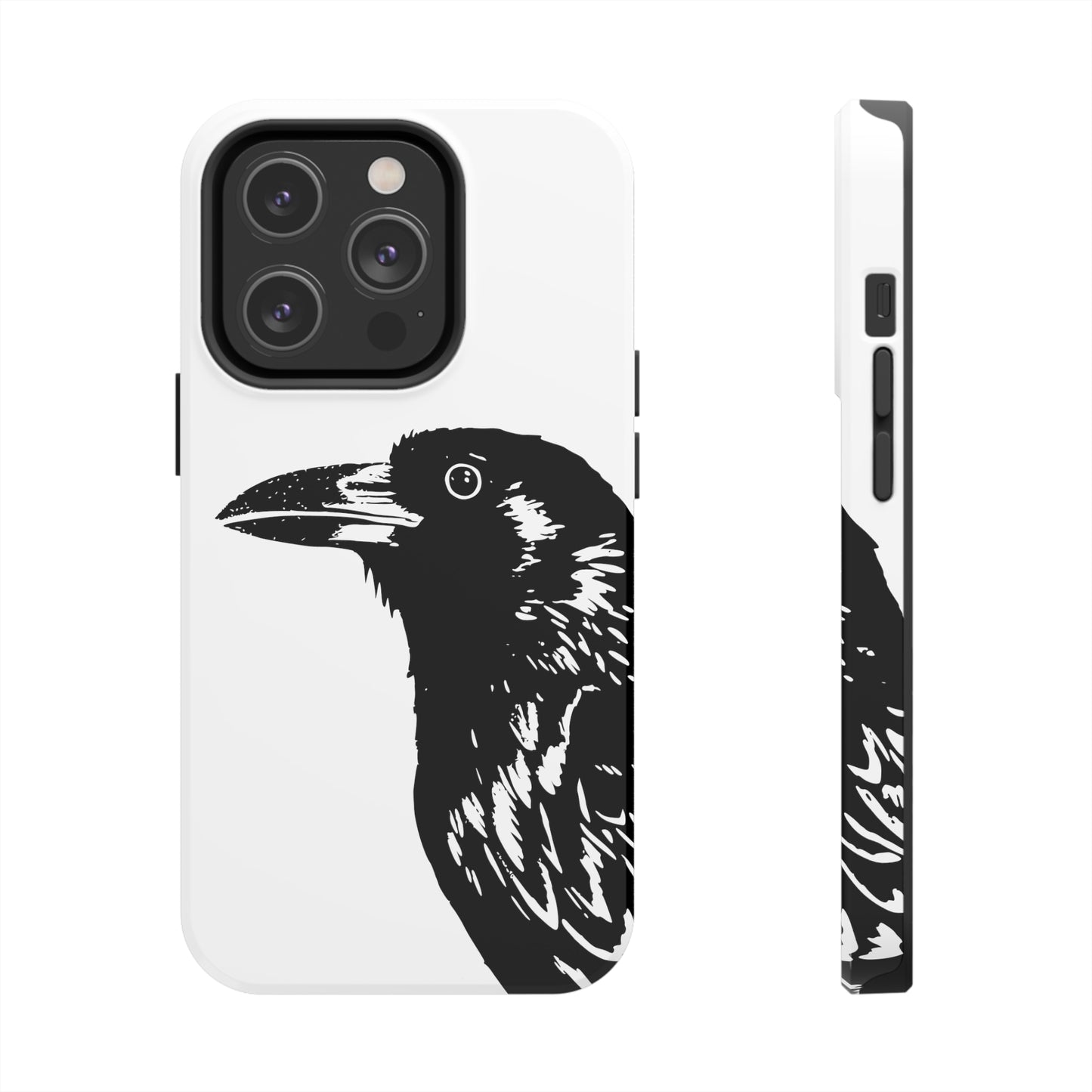 Minimalist Raven Guard Phone Case