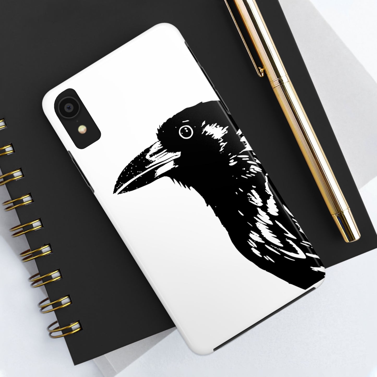 Minimalist Raven Guard Phone Case