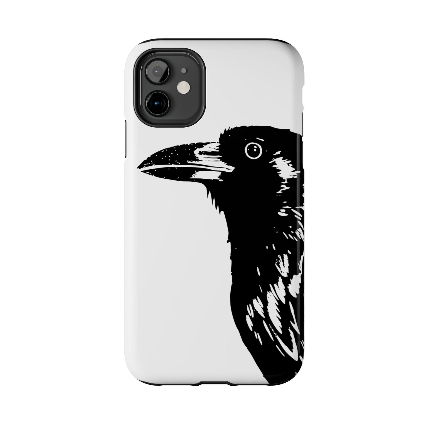 Minimalist Raven Guard Phone Case