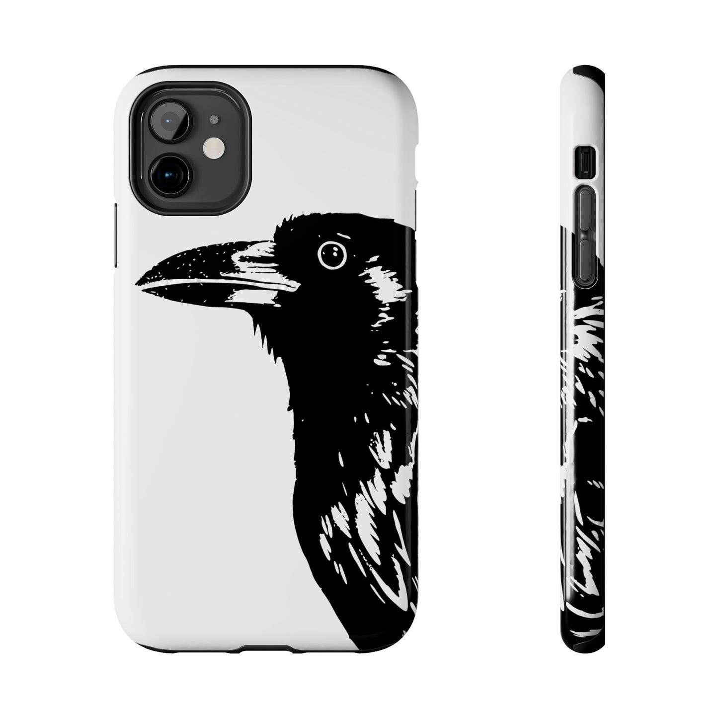 Minimalist Raven Guard Phone Case