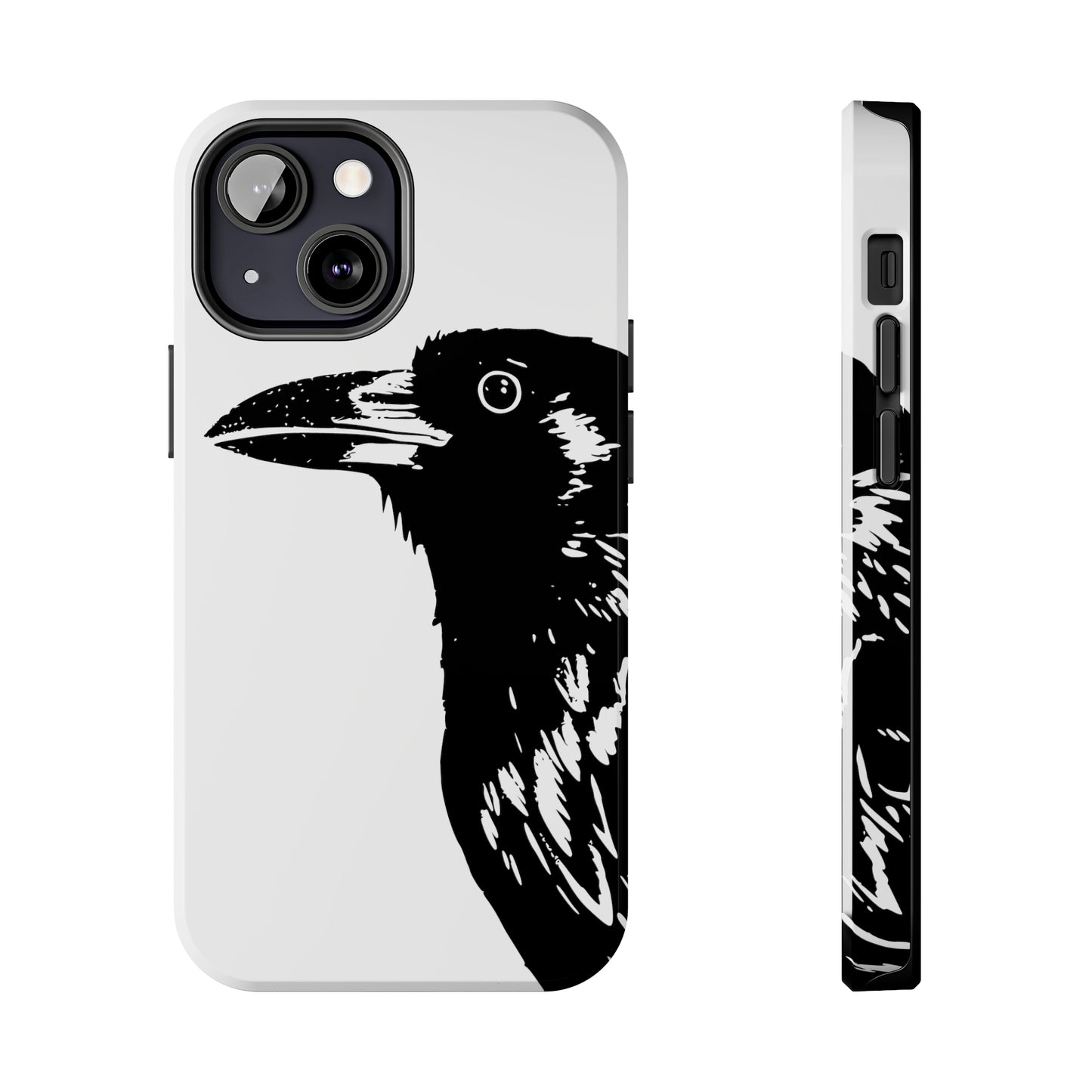 Minimalist Raven Guard Phone Case