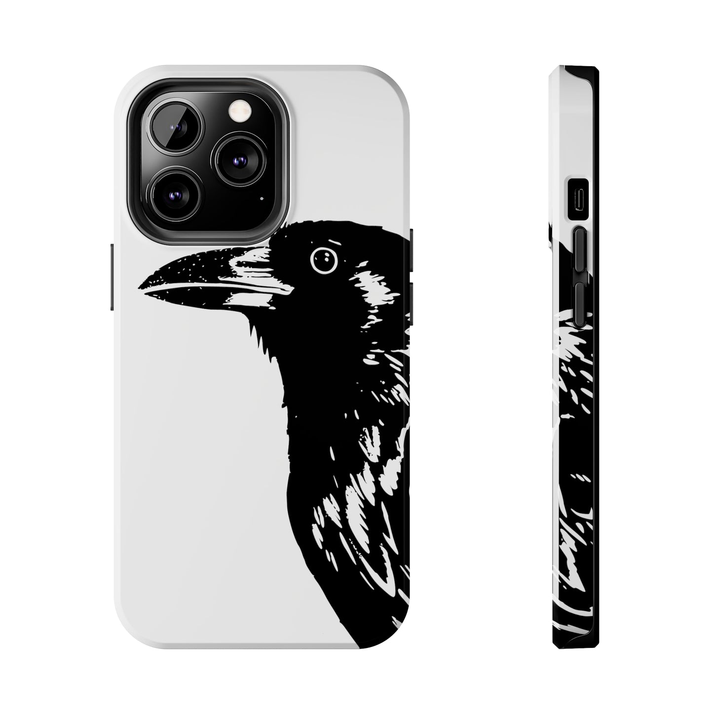 Minimalist Raven Guard Phone Case