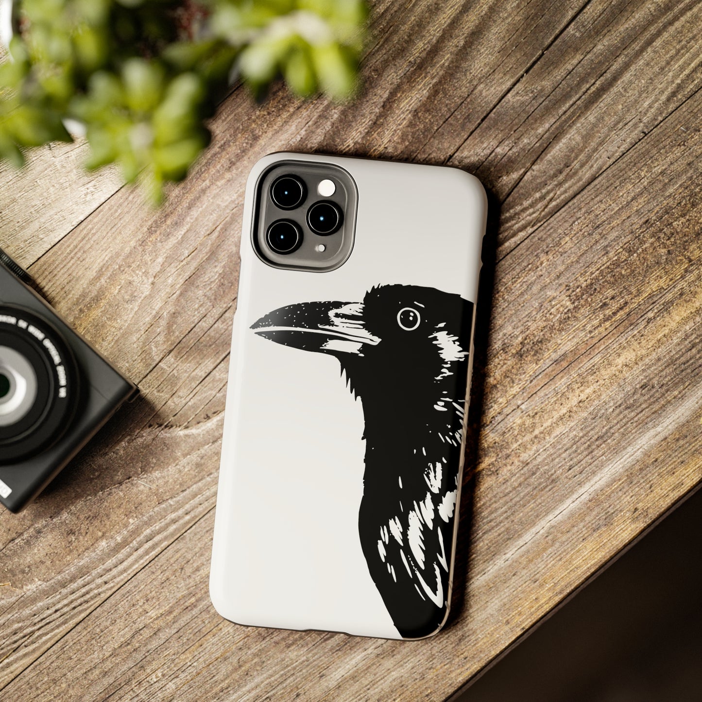 Minimalist Raven Guard Phone Case