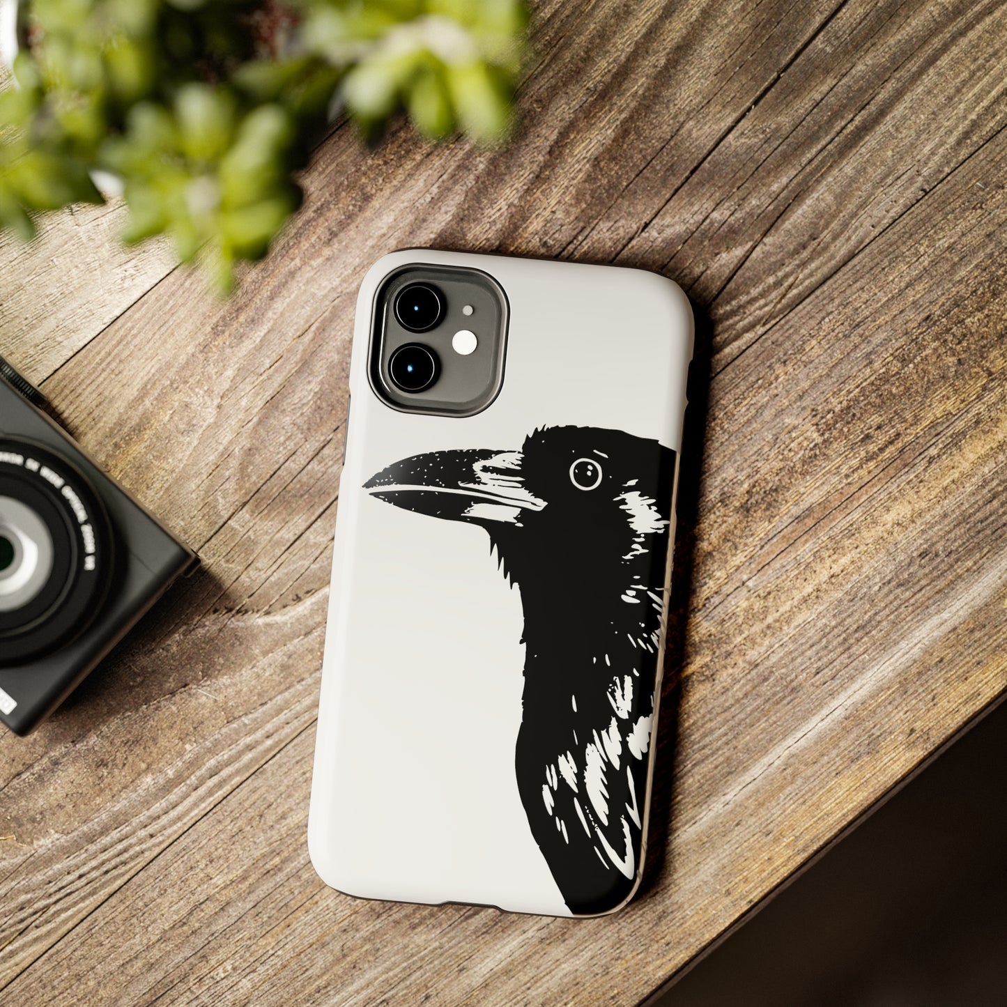 Minimalist Raven Guard Phone Case