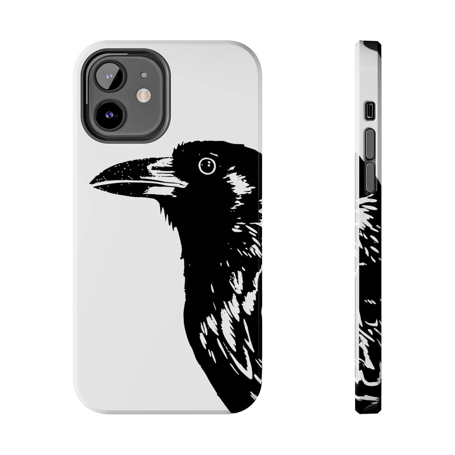 Minimalist Raven Guard Phone Case