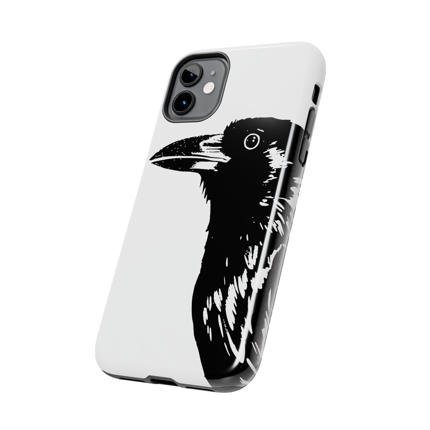 Minimalist Raven Guard Phone Case