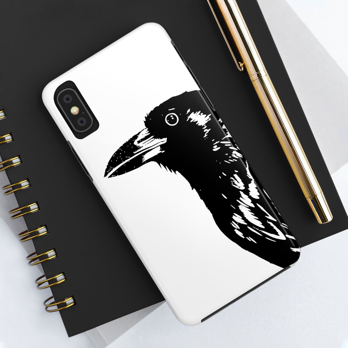 Minimalist Raven Guard Phone Case