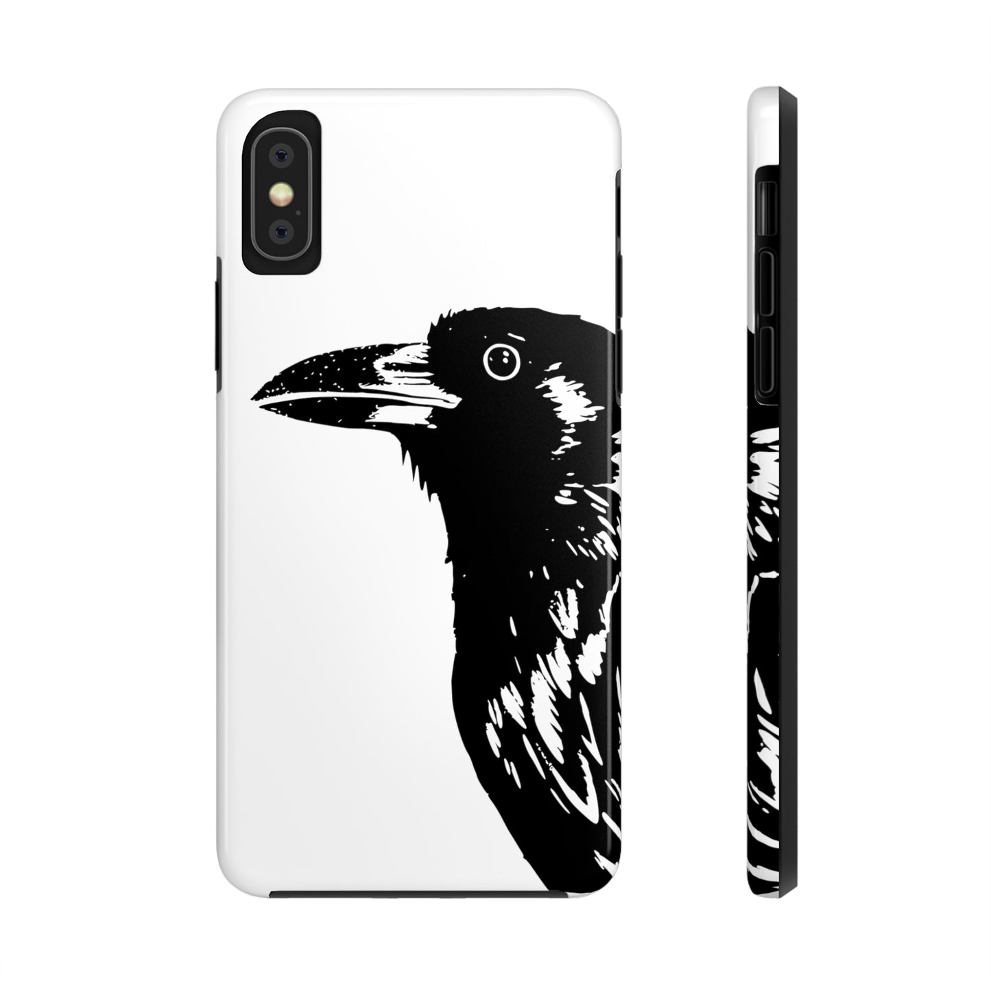 Minimalist Raven Guard Phone Case