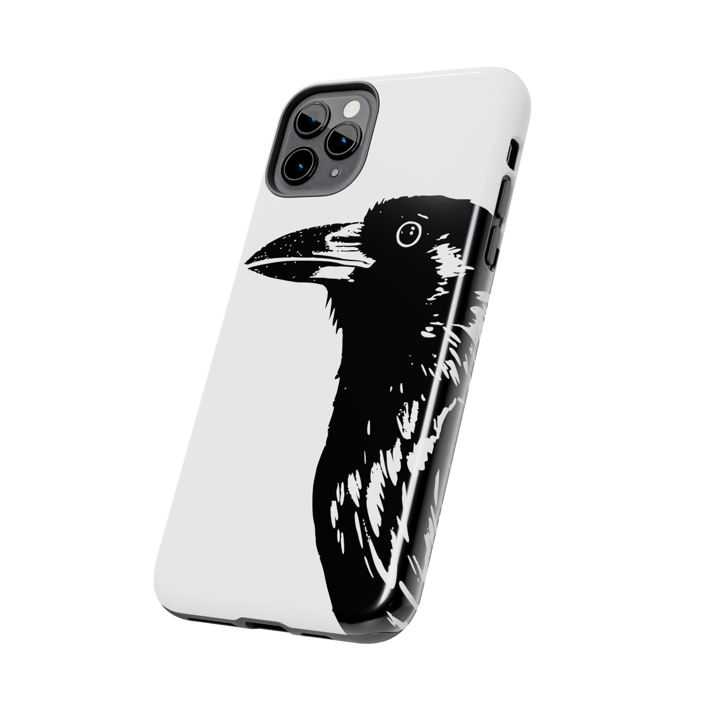 Minimalist Raven Guard Phone Case