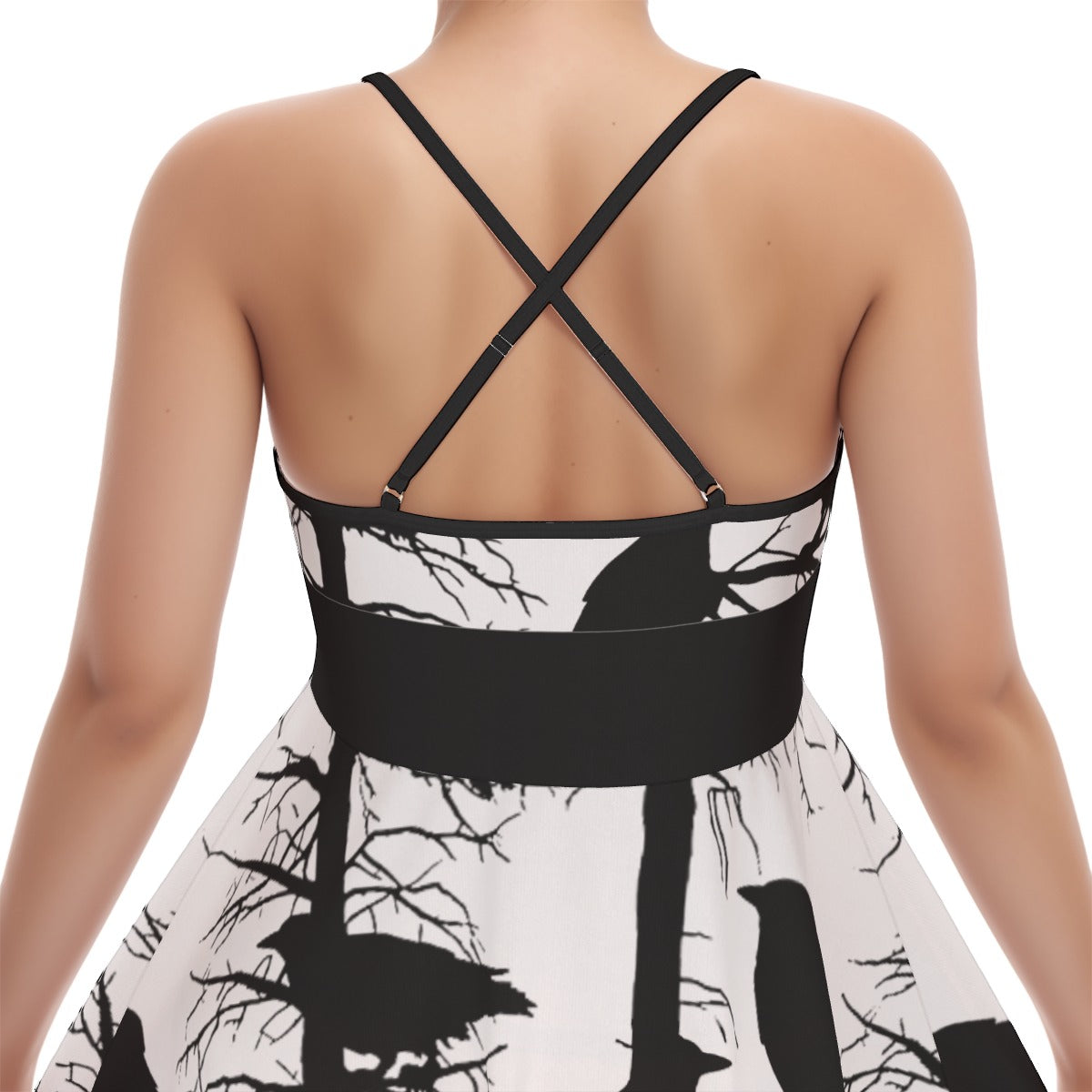 Murder Tree Cami Crows Dress Sexy Womens Jumper rPET!