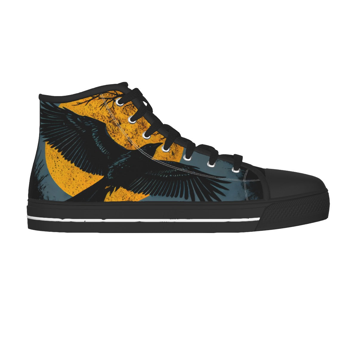 As The Crow Flies Shoes Nonbinary Size High Top Sneakers