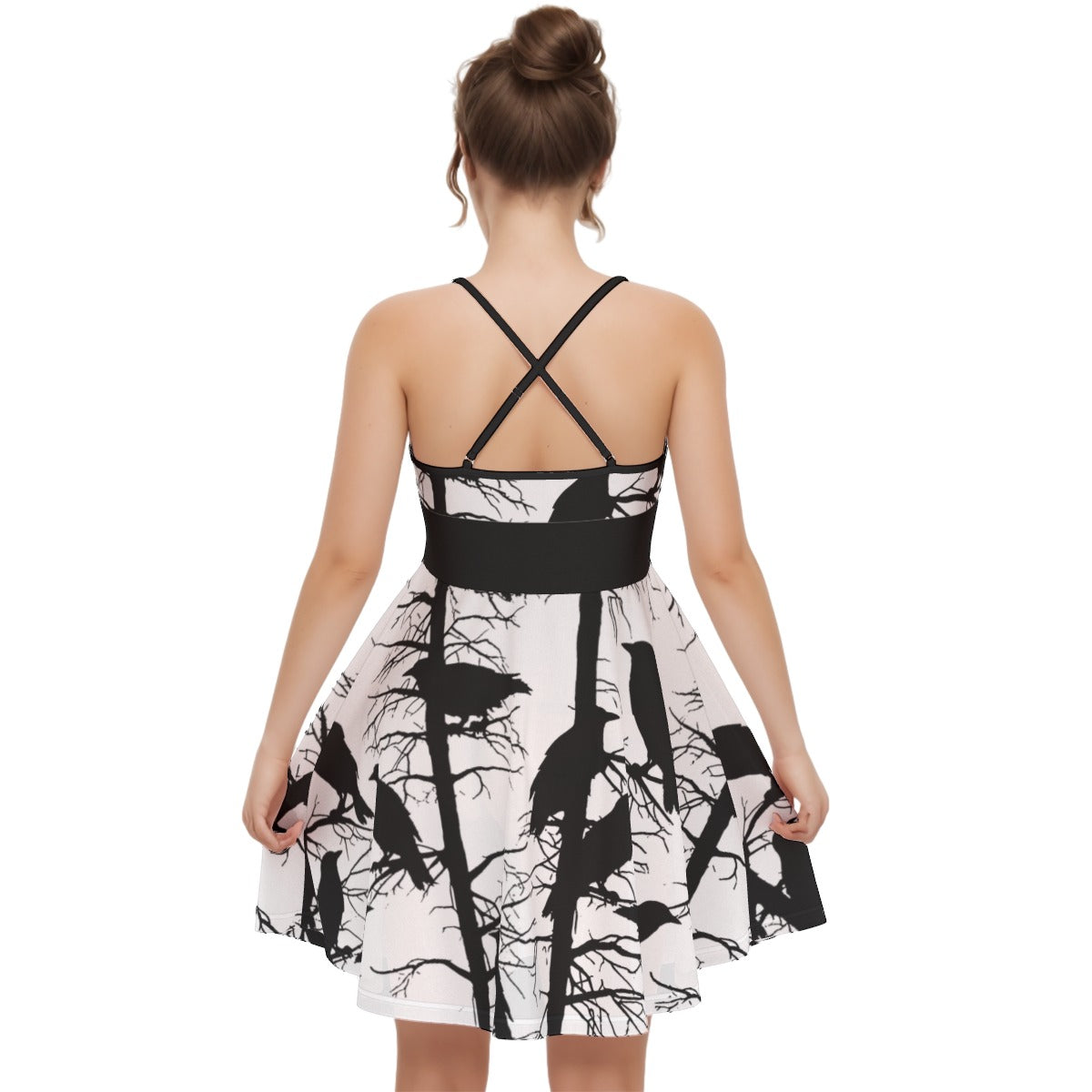 Murder Tree Cami Crows Dress Sexy Womens Jumper rPET!